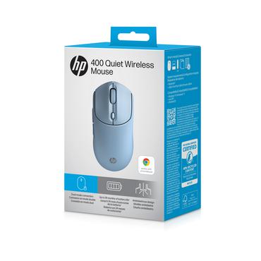 HP 400 Quiet Blue Wireless Mouse