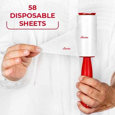 Rolka do usuwania sier&Atilde;&Acirc;ci  w&Atilde;&Acirc;os&Atilde;&Acirc;&sup3;w i drobinek brudu Vileda PET PRO