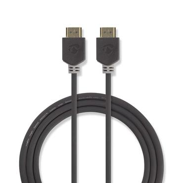 Nedis HDMI-kabel med Ethernet - 2 m