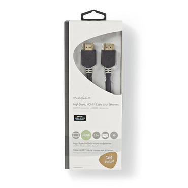 Nedis HDMI-kabel med Ethernet - 2 m
