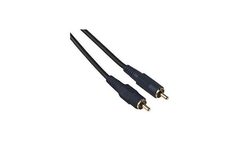 Hama Audio Connecting Cable RCA Male Plug - RCA Male Plug, 0.75 m, Digital lydkabel 0,75 m Sort