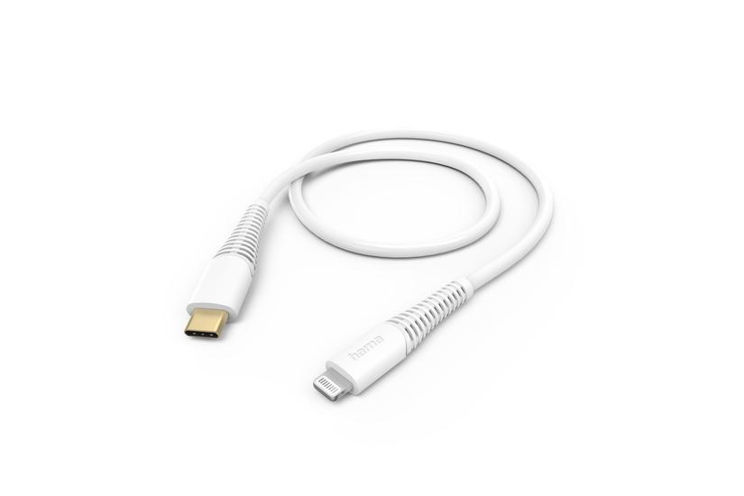 Hama 00201603 Lightning kabel 1,5 m Hvid