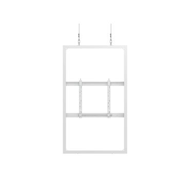 Multibrackets M Pro Series h&ouml;lje - medium - f&ouml;r 2 LCD-bildsk&auml;rmar - ledning, b2b - vit