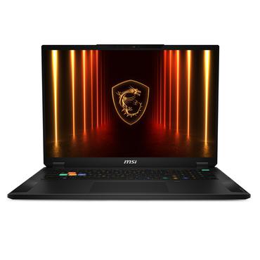 MSI Stealth 18 HX AI A2XWJG-041 Intel Core Ultra 9 275HX Laptop 45,7 cm (18") UHD+ 64 GB DDR5-SDRAM 2 TB SSD NVIDIA GeForce RTX 5090 Wi-Fi 7 (802.11be) Windows 11 Pro Sort