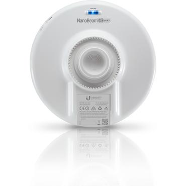 Ubiquiti NanoBeam 5AC Gen 2 Netværksbro 450 Mbit/s Hvid