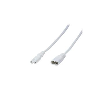 LogiLink 2m, IEC 60320-C8/IEC 60320-C7 Hvid C7 forbinder C8 forbinder