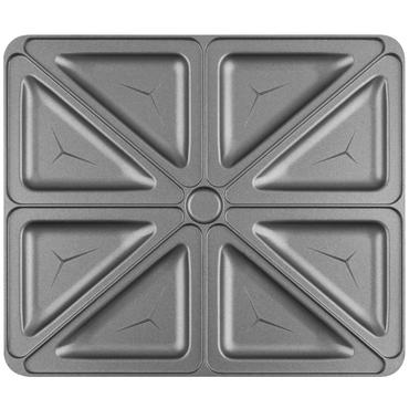 Concept SV3080 sandwichtoaster 1200 W Rustfrit stål, Sort