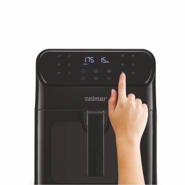 Zelmer ZAF6500 frituregryde Enkelt 6,5 L 1500 W Varmluftsteger Sort
