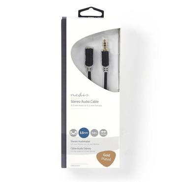 Nedis forlængerkabel til audio - 5 m