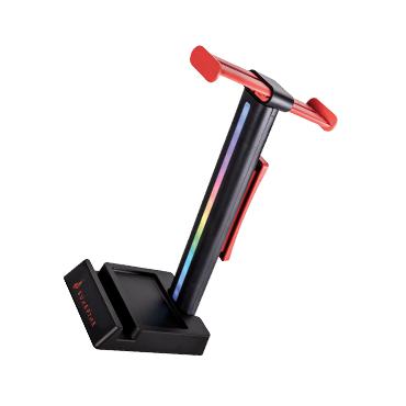 SureFire VINSON N2 - headset holder f&ouml;r headset - gaming, rgb, with usb hub