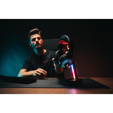SureFire VINSON N2 - headset holder f&ouml;r headset - gaming, rgb, with usb hub