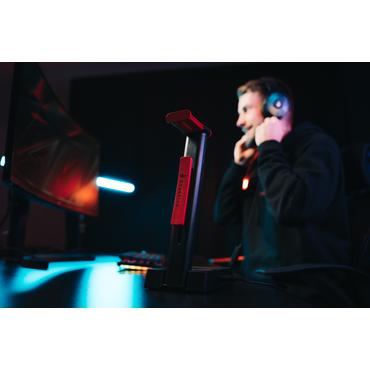 SureFire VINSON N2 - headset holder f&ouml;r headset - gaming, rgb, with usb hub