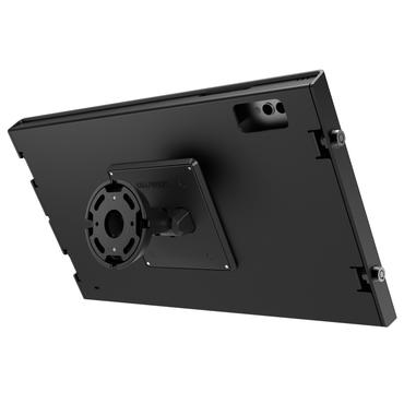 Compulocks Galaxy Tab S9/S10 Ultra Apex Enclosure Tilting Wall Mount monteringssats - exponerad front-/bakre kamera och sensorer, lutande - för surfplatta - svart