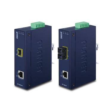 PLANET IFT-802T netværksomformer til medie 200 Mbit/s 1310 nm Blå
