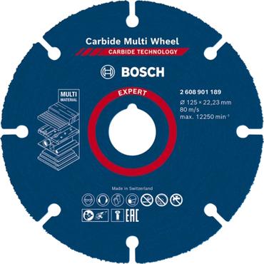 Bosch Expert Carbide Multi Wheel X-LOCK sk&auml;rskiva - f&ouml;r plast, tr&auml; med spikar, l&ouml;vtr&auml;