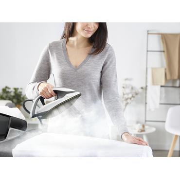 Tefal Express Power SV8130 2800 W 1,8 L Durilium AirGlide Autoclean soleplate Sort, Hvid