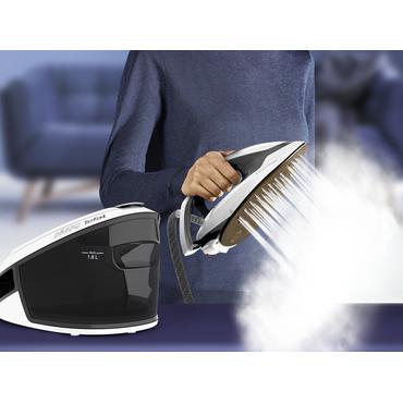 Tefal Express Power SV8130 2800 W 1,8 L Durilium AirGlide Autoclean soleplate Sort, Hvid