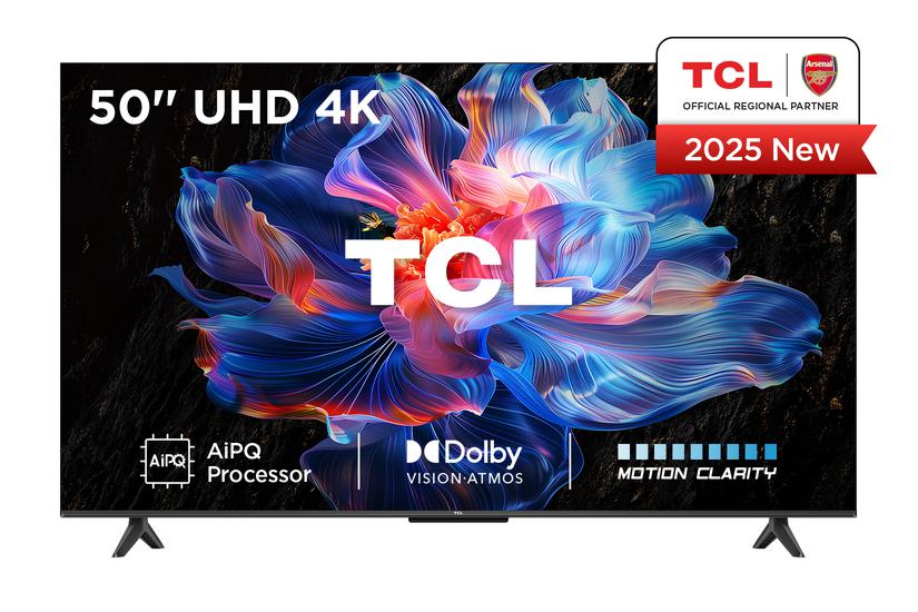 TCL V6C 50V6C TV 127 cm (50") 4K Ultra HD Smart TV Wi-Fi Metallic 260 cd/m²