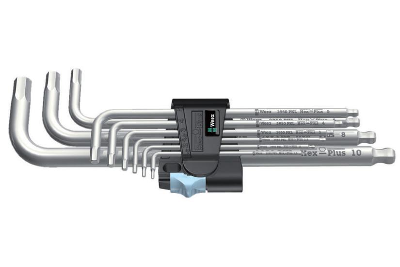 Wera 05073544001 unbrako n&oslash;gle L-formet unbrakon&oslash;gles&aelig;t Metric 9 stk