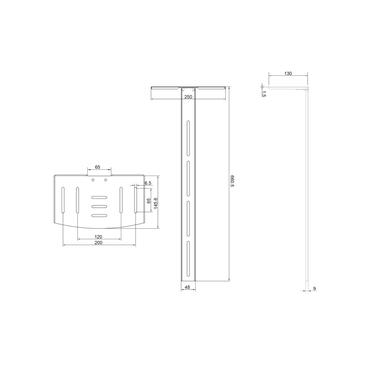 Multibrackets M Pro Series Camera Shelf - monteringskomponent - f&ouml;r kamera - svart