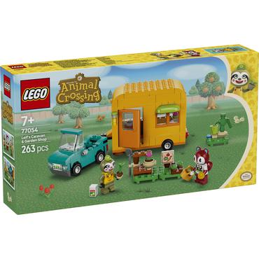 LEGO Animal Crossing 77054 Leif i jego karawan oraz sklep ogrodniczy