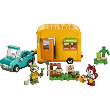 LEGO Animal Crossing 77054 Leif i jego karawan oraz sklep ogrodniczy