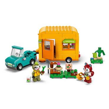 LEGO Animal Crossing 77054 Leif i jego karawan oraz sklep ogrodniczy