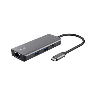 Trust Dalyx - dockningsstation - USB-C - HDMI - 1GbE