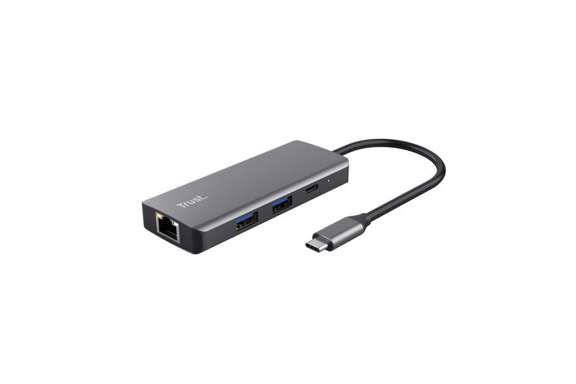 Trust Dalyx - dockningsstation - USB-C - HDMI - 1GbE