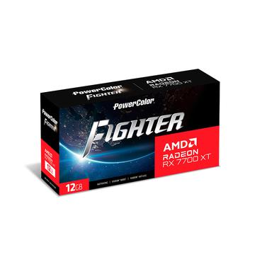 PowerColor Fighter Radeon RX 7700 XT Grafikkort - 12GB GDDR6