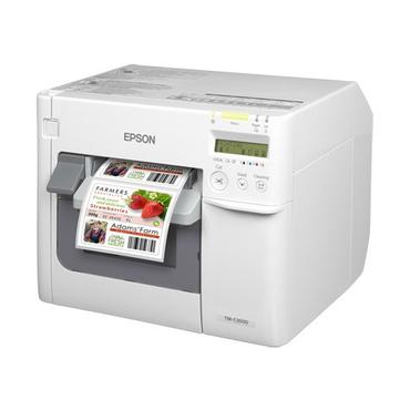 Epson TM C3500 - etikettskrivare - f&auml;rg - bl&auml;ckstr&aring;le