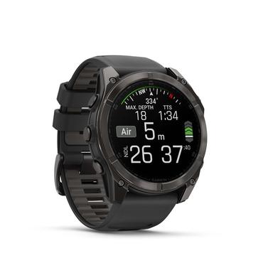 Garmin Fenix 8 3.56 cm (1.4 ) AMOLED 51 mm Digital 454 x 454 pixels Touchscreen Titanium Wi-Fi GPS (satellite)
