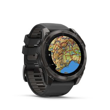 Garmin Fenix 8 3.56 cm (1.4 ) AMOLED 51 mm Digital 454 x 454 pixels Touchscreen Titanium Wi-Fi GPS (satellite)