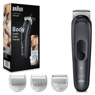 Braun BodyGroomer 3 BG3340 Sort, Grå