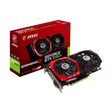 MSI GTX 1050 TI GAMING X 4G - NVIDIA GTX1050Ti - 4GB GDDR5