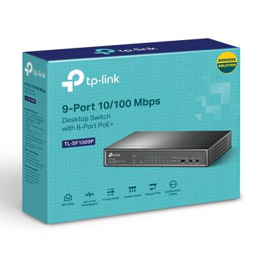 TP-Link TL-SF1009P V5 Switch 9-porte Fast Ethernet PoE+