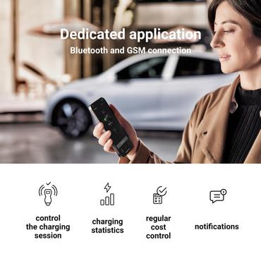 Green Cell EVGC01 opladningskabel til elbil Sort Type 2 CEE 16A 3 7 m