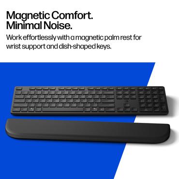 HP Multi-Device Dual-Mode Keyboard with Palm Rest 580K