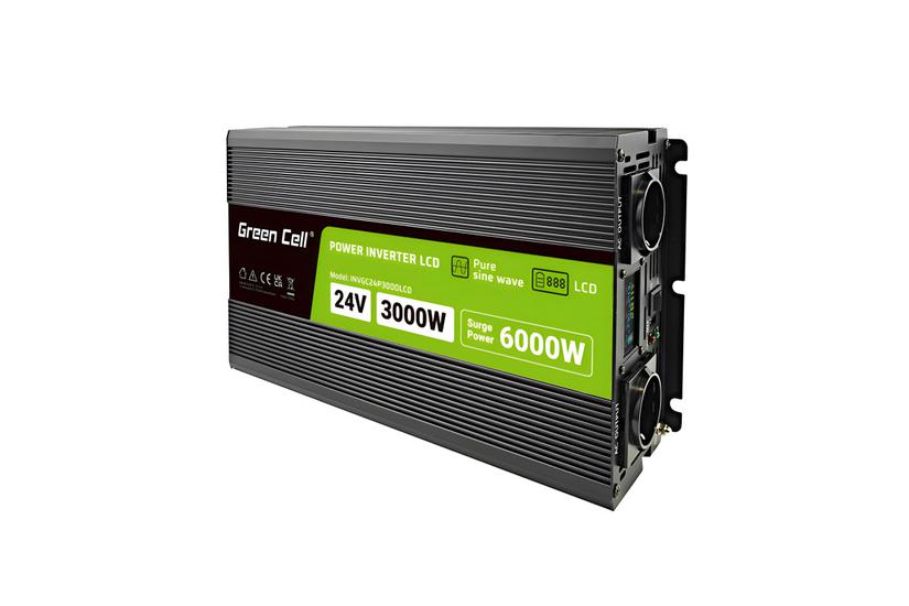 Green Cell - DC til AC inverter - 3000 Watt