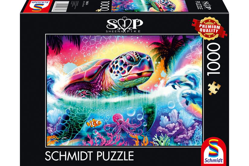 Schmidt Spiele 58634 puslespil 1000 stk Undersøisk