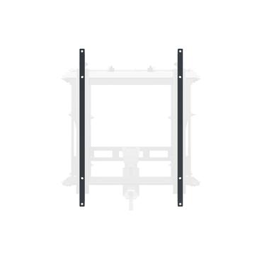 Multibrackets M Extender Kit Push HD komponenter til montering - for fladt panel - sort