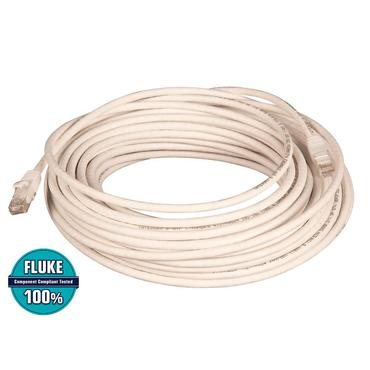 Lanview patchkabel - 15 m - hvid
