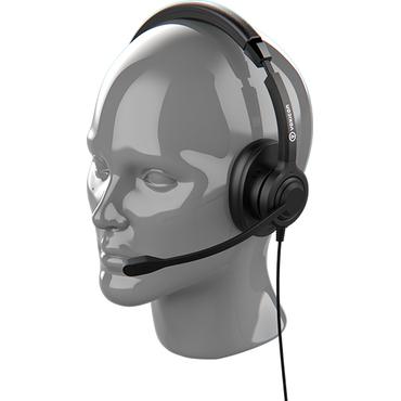 Voxicon VX-610 hovedtelefoner/headset Ledningsført Kontor/Callcenter USB Type-A Sort