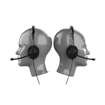 Voxicon VX-610 hovedtelefoner/headset Ledningsført Kontor/Callcenter USB Type-A Sort