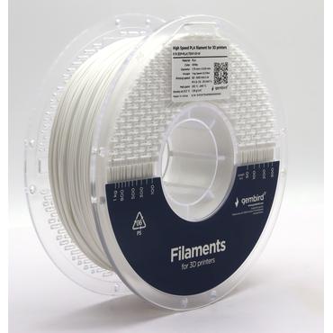 GEMBIRD High Speed PLA filament white 1.75 mm 1 kg