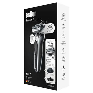 Braun Series 7 71-S4200cs Folie shaver Trimmer Sort