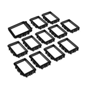 Eaton Tripp Lite Series Cable Management D-Rings Rack Enclosures Button Mount 3x4in 12Pk - D-ringkabelhanteringssats