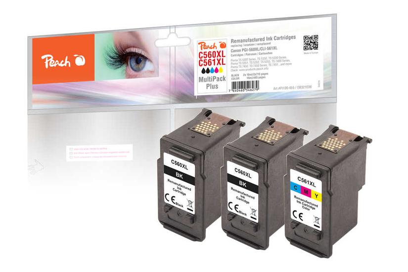 Peach Patrone Canon PG-560/ CL-561XL MultiPackPlus remanufactured