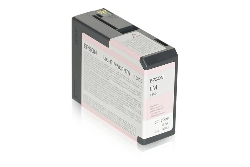 Epson T5806 - ljus magenta - original - bl&auml;ckpatron