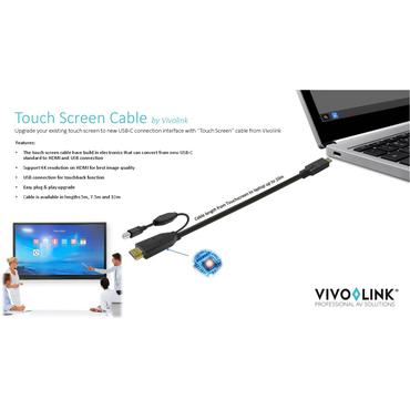 Touch Screen Cable 10m Black